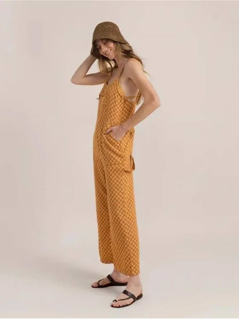 Roark Women's Day trip Jumpsuit - Rust